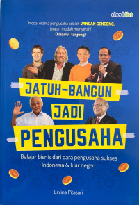 Jatuh-Bangun Jadi Pengusaha: Belajar Bisnis Dari Pengusaha Sukses Indonesia & Luar Negeri