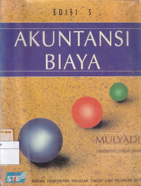 Akuntansi Biaya Edisi 5