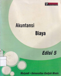 Akuntansi Biaya Edisi 5