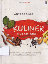 Antropologi Kuliner Nusantara