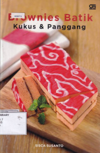 Brownies Batik Kukus & Panggang