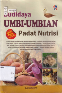 Budidaya Umbi-Umbian Padat Nutrisi