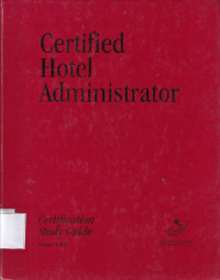 Certified Hotel Administrator