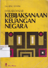 Dasar-Dasar Kebijaksanaan Keuangan Negara