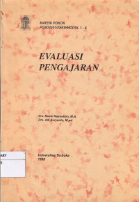 Evaluasi Pengajaran