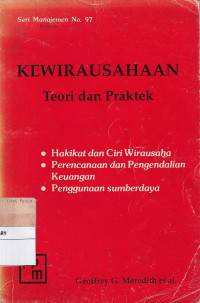 Kewirausahaan Teori dan Praktek