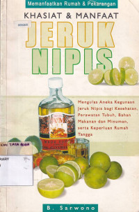 Khasiat & Manfaat Jeruk Nipis