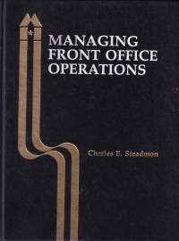 Managing Front Office Operations