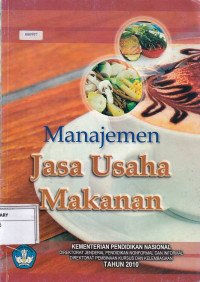 Manajemen Jasa Usaha Makanan