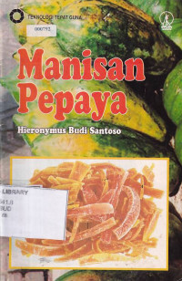 Manisan pepaya