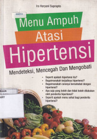 Menu Ampuh Atasi Hipertensi