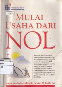 Mulai Usaha Dari Nol