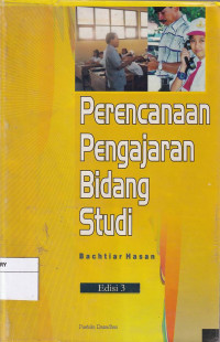 Perencanaan Pengajaran Bidang Studi