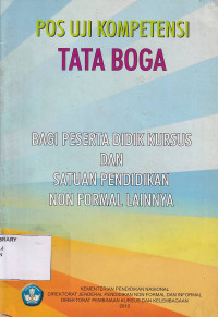 Pos Uji Kompetensi Tata Boga