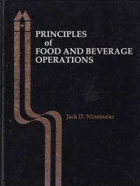 Principles Of Food And Beverage Operations