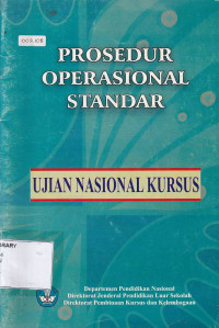 Prosedur Operasional Standar