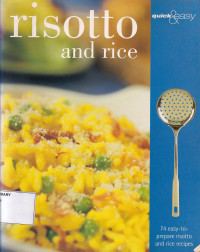 Risotto And Rice