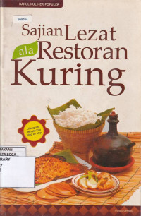 Sajian Lezat Ala Restoran Kuring