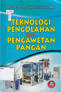 Teknologi Pengolahan dan Pengawetan Pangan