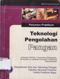 Teknologi Pengolahan Pangan