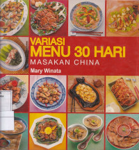 Variasi Menu 30 Hari: Masakan China